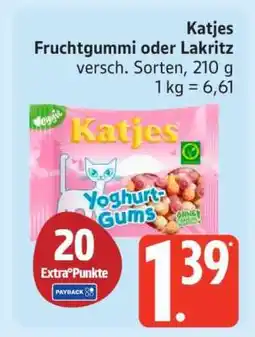 Edeka Katjes Fruchtgummi oder Lakritz Angebot