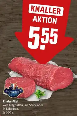 REWE Rinder-Filet Angebot