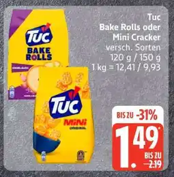 Edeka Tuc Bake Rolls oder Mini Cracker Angebot