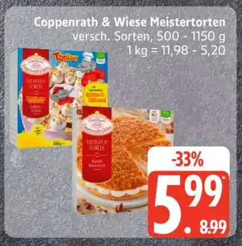 Edeka Coppenrath & Wiese Meistertorten Angebot