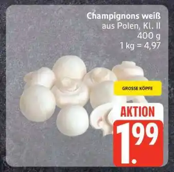 Edeka Champignons weiß Angebot