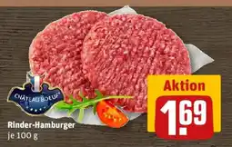 REWE Rinder-Hamburger Angebot