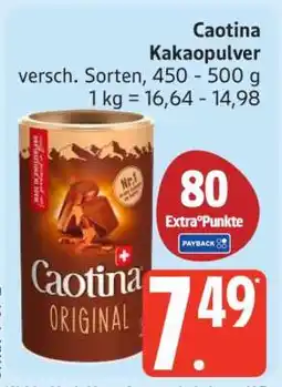 Edeka Caotina Kakaopulver Angebot