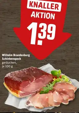 REWE Wilhelm Brandenburg Schinkenspeck Angebot