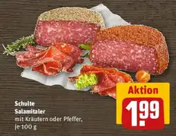 REWE Schulte Salamitaler Angebot