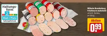 REWE Wilhelm Brandenburg Frischwurst-Aufschnitt Angebot