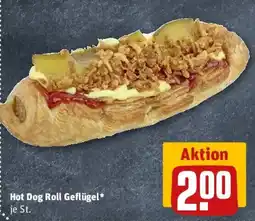 REWE Hot Dog Roll Geflügel Angebot