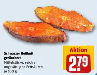 REWE Schwarzer Heilbutt geräuchert Angebot