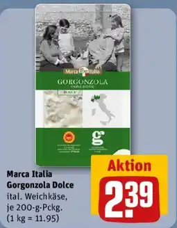 REWE Marca Italia Gorgonzola Dolce Angebot