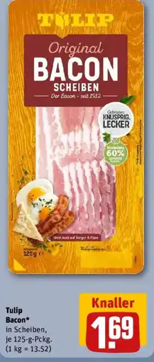 REWE Tulip Bacon Angebot