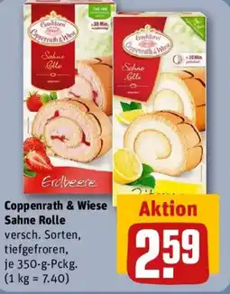 REWE Coppenrath & Wiese Sahne Rolle Angebot