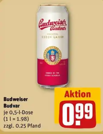 REWE Budweiser Budvar Angebot