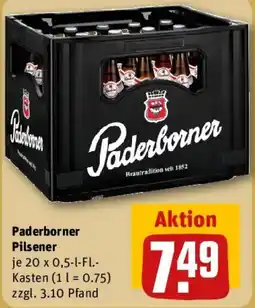 REWE Paderborner Pilsener Angebot