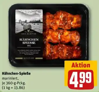 REWE Hähnchen-Spieße Angebot
