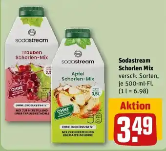 REWE Sodastream Schorlen Mix Angebot