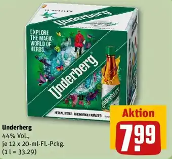 REWE Underberg Angebot