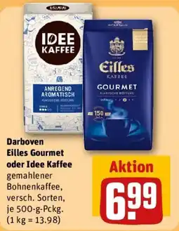 REWE Darboven Eilles Gourmet oder Idee Kaffee Angebot