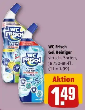 REWE WC Frisch Gel Reiniger Angebot