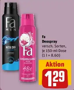 REWE Fa Deospray Angebot