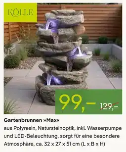 Pflanzen Kölle Kölle gartenbrunnen max Angebot