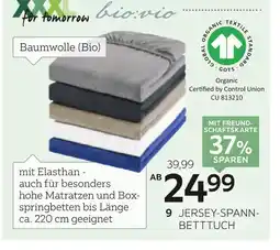 XXXLutz Bio:vio jersey-spannbetttuch „florentano“ Angebot