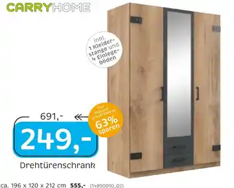 XXXLutz Carryhome drehtürenschrank Angebot