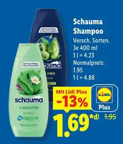 Lidl Schauma 7 kräuter shampoo Angebot