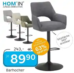 XXXLutz Hom'in barhocker Angebot