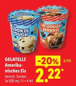 Lidl Gelatelli cookie dough Angebot