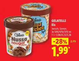 Lidl Gelatelli nussa nougat creme Angebot