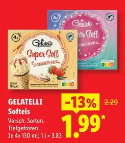 Lidl Gelatelli super soft spaghetti-eis Angebot