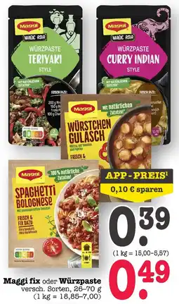 E-Center Maggi würzpaste teriyaki style Angebot