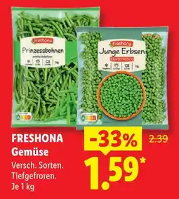 Lidl Freshona prinzessbohnen Angebot
