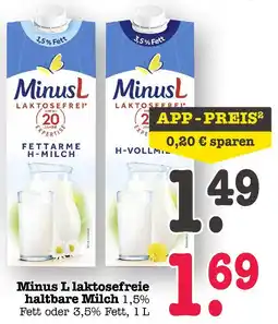 E-Center Minusl fettarme h-milch Angebot