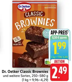Edeka Dr. oetker classic brownies Angebot