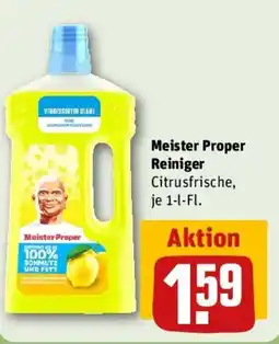 REWE Meister Proper Reiniger Angebot