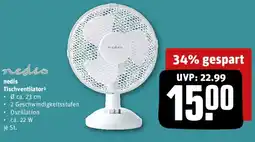 REWE nedis Tischventilator Angebot