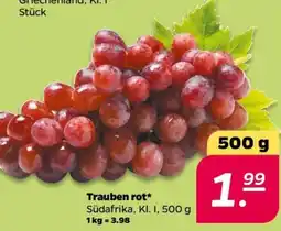 NETTO Trauben rot Angebot