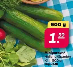 NETTO Minigurken Angebot