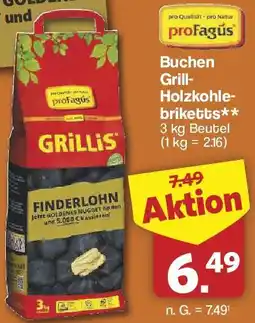Famila Nord West proFagús Buchen Grill Holzkohlebriketts Angebot