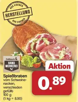 Famila Nord West Goldmarie Spießbraten Angebot