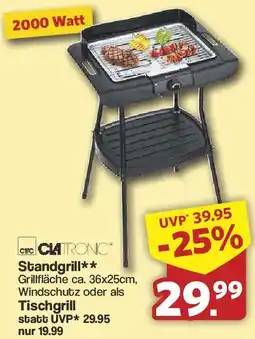 Famila Nord West CLATRONIC Standgrill Angebot