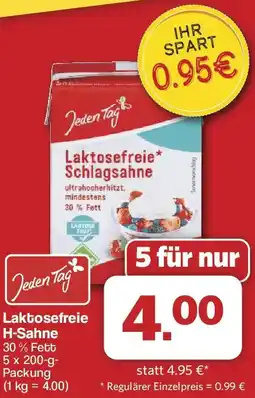 Famila Nord West Jeden Tag Laktosefreie H-Sahne Angebot