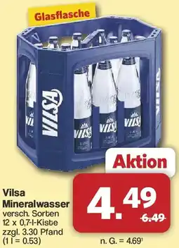 Famila Nord West Vilsa Mineralwasser Angebot