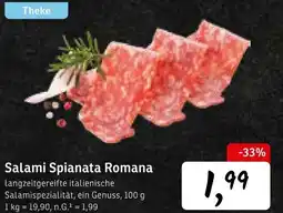 KONSUM Salami Spianata Romana Angebot