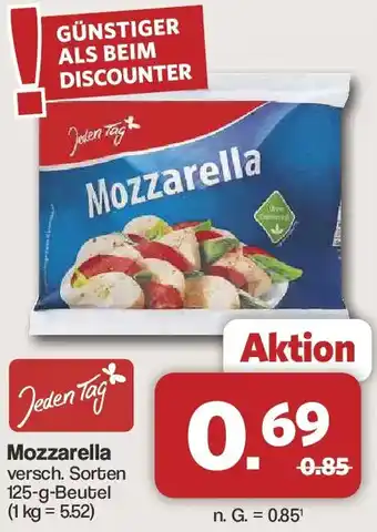 Famila Nord West Jeden Tag Mozzarella Angebot