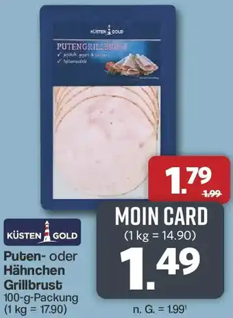 Famila Nord West KÜSTEN GOLD Puten oder Hähnchen Grillbrust Angebot