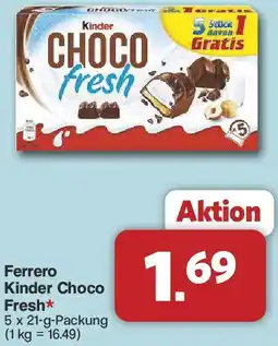 Famila Nord West Ferrero Kinder Choco Fresh Angebot