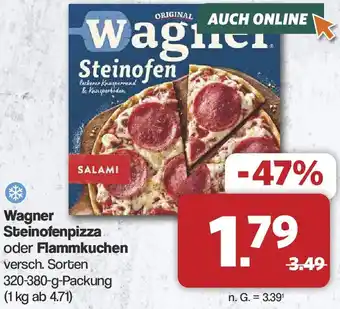 Famila Nord West Wagner Steinofenpizza oder Flammkuchen Angebot