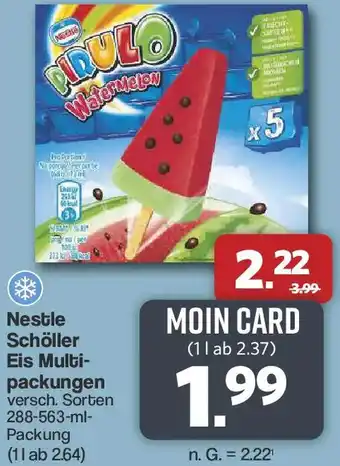 Famila Nord West Nestle Schöller Eis Multipackungen Angebot